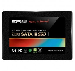 SSD накопитель 240Gb Silicon Power Slim S55 (SP240GbSS3S55S25)