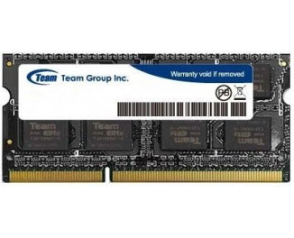 Память для ноутбука SO-DIMM DDR3 4 Gb (1600 MHz) Team Elite (TED34G1600C11-S01)