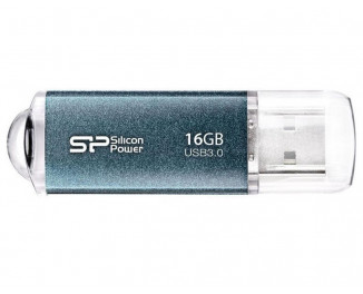 Флешка USB 3.0 16Gb Silicon Power Marvel M01 Blue (SP016GBUF3M01V1B)