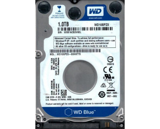 Жесткий диск 1 TB WD Blue (WD10SPZX)