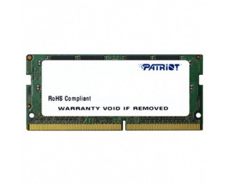 Память для ноутбука SO-DIMM DDR4 8 Gb (2400 MHz) Patriot (PSD48G240081S)