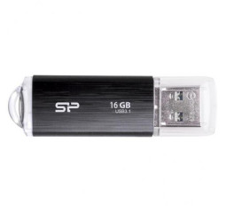 Флешка USB 3.1 16Gb Silicon Power Blaze B02 Black (SP016GBUF3B02V1K)