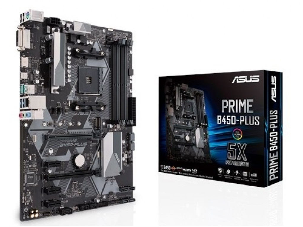 Материнская плата ASUS PRIME B450PLUS купить по низкой цене в Украине