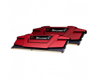 Оперативная память DDR4 16 Gb (3000 MHz) (Kit 8 Gb x 2) G.SKILL Ripjaws V Red (F4-3000C16D-16GVRB)