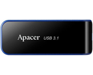 Флешка USB 3.1 16Gb Apacer AH356 Black (AP16GAH356B-1)