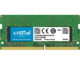 Память для ноутбука SO-DIMM DDR4 4 Gb (2666 MHz) Crucial (CT4G4SFS8266)