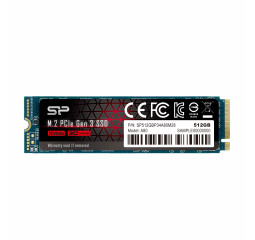 SSD накопитель 512Gb Silicon Power P34A80 (SP512GBP34A80M28)