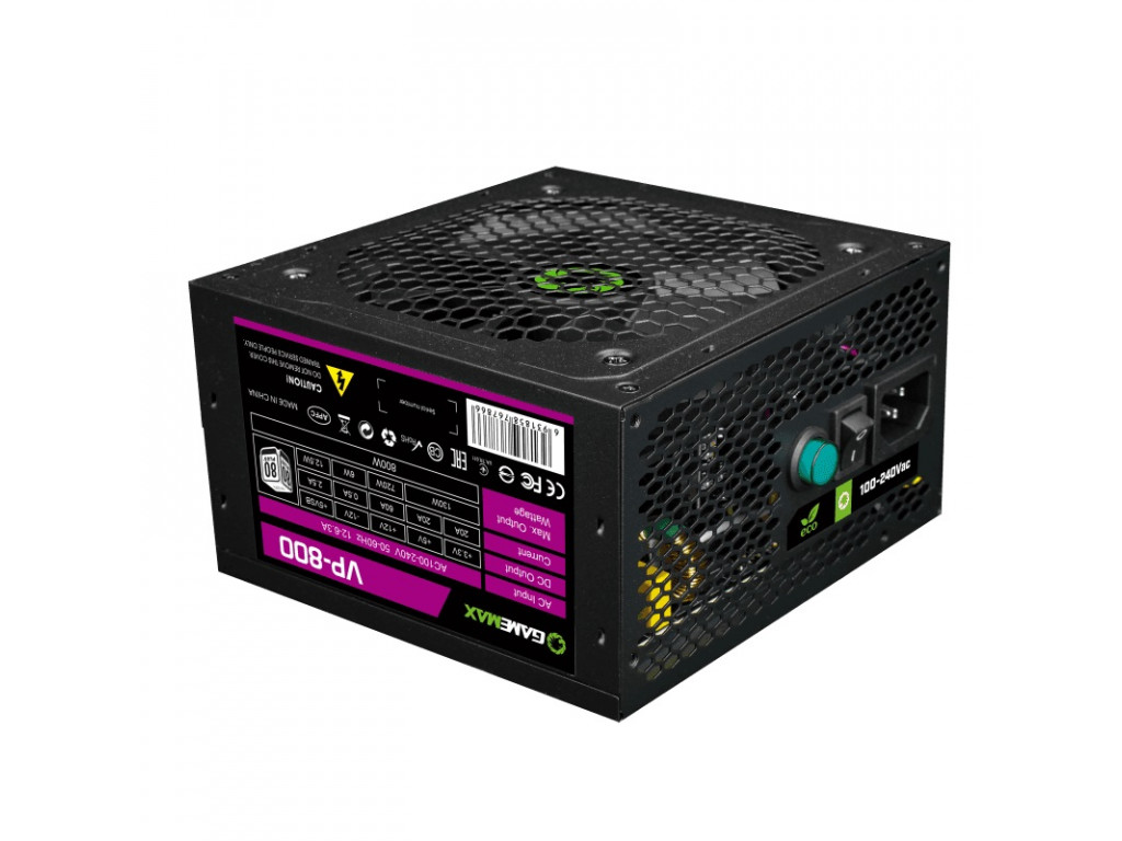 Блок питания 800W GAMEMAX (VP-800) купить по низкой цене в Украине ...