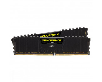 Оперативная память DDR4 16 Gb (3600 MHz) (Kit 8 Gb x 2) Corsair Vengeance LPX Black (CMK16GX4M2D3600C18)
