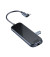 Адаптер USB Type-C > Hub  Baseus Multi-functional 6-in-1 (USB, HDMI, RJ45, PD) (CAHUB-DZ0G) Gray