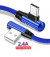 Кабель USB Type-C > USB  Olaf 90-Disign 1.0m /blue