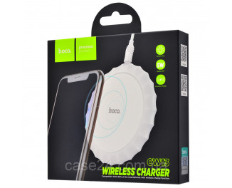 Беспроводное зарядное устройство hoco CW13 Sensible Wireless Charger White