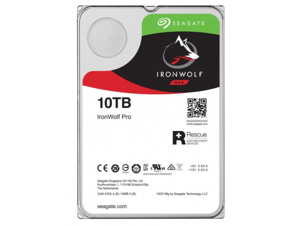 Жесткий диск 10 TB Seagate IronWolf Pro (ST10000NE0008)