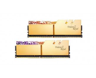 Оперативная память DDR4 32 Gb (3200 MHz) (Kit 16 Gb x 2) G.SKILL Trident Z RGB ROYAL Gold (F4-3200C16D-32GTRG)