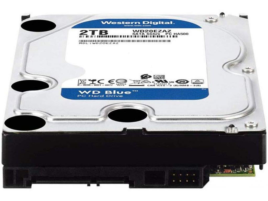 Купить в магазине Жесткий диск 2 TB WD Blue (WD20EZAZ)
