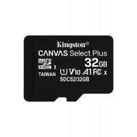 Карта памяти microSD 32Gb Kingston Canvas Select Plus UHS-I Class 10 (SDCS2/32GBSP)