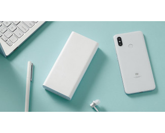 Портативный аккумулятор Xiaomi Mi Power Bank 3 20000mAh White (PLM18ZM, VXN4258CN)