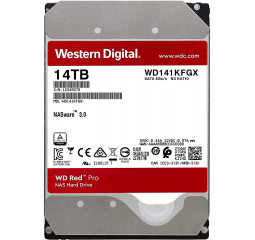Жесткий диск 14 TB WD Red Pro NAS (WD141KFGX)