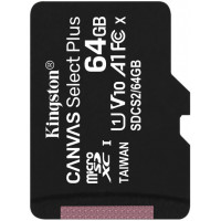 Карта памяти microSD 64Gb Kingston Canvas Select Plus A1 (SDCS2/64GBSP)