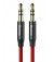 Кабель Audio AUX > AUX  Baseus Yiven M30 1.0m (CAM30-B91) Red/black