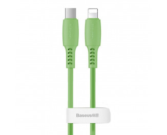Кабель Lightning > USB Type-C  Baseus Colorful 18W 1.2m Green