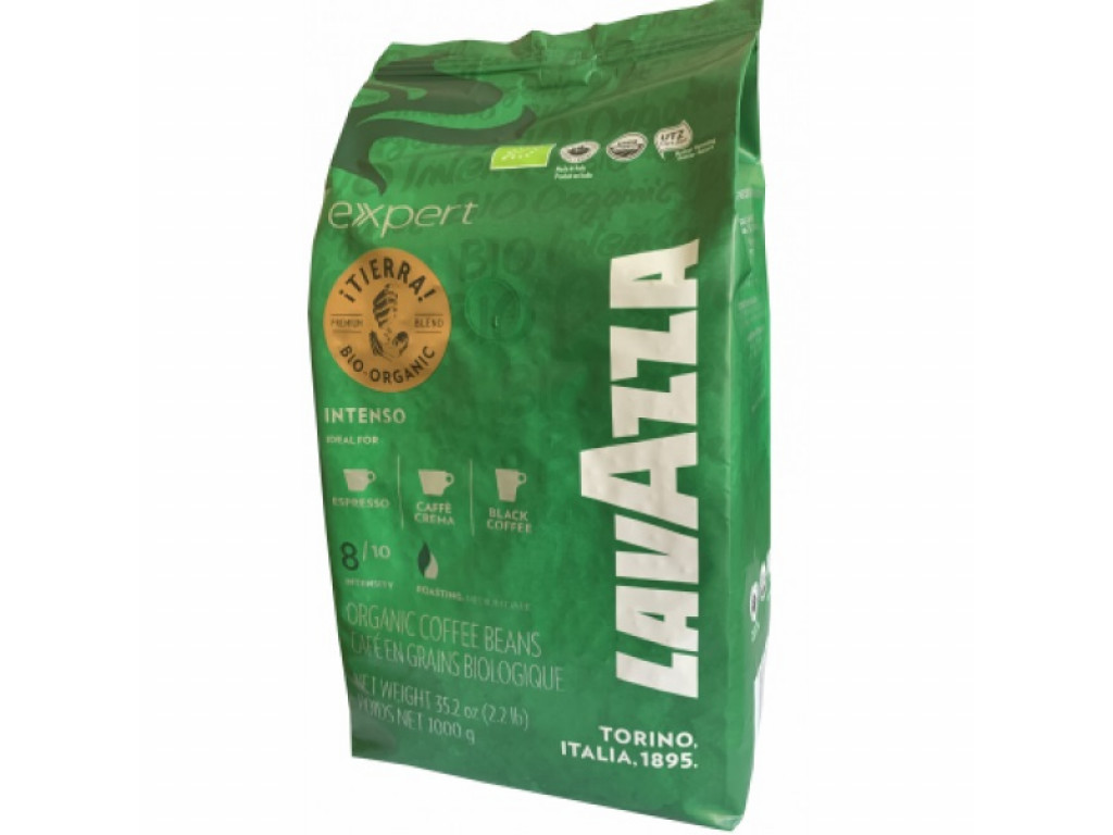Кофе в зернах Lavazza Tierra Bio Organic Expert /1кг