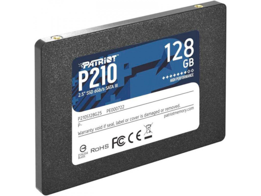 SSD накопитель 128Gb Patriot P210 (P210S128G25) купить по низкой цене в ...