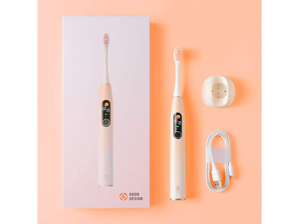 Зубная электрощетка Oclean X Pro Sakura Pink  по низкой цене в .