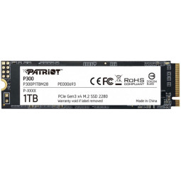 SSD накопитель 1 TB Patriot P300 (P300P1TBM28)