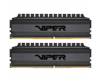 Оперативная память DDR4 32 Gb (3200 MHz) (Kit 16 Gb x 2) Patriot Viper 4 Blackout (PVB432G320C6K)