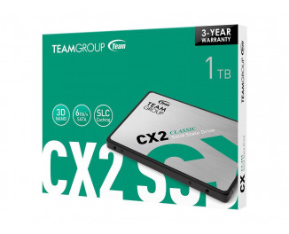 SSD накопитель 1 TB Team CX2 (T253X6001T0C101)