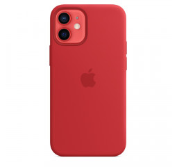 Чехол для Apple iPhone 12 mini  Silicone Case Red