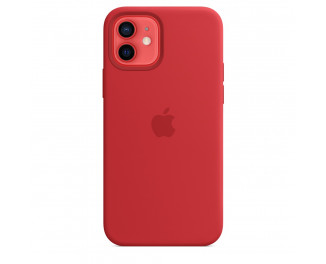 Чехол для Apple iPhone 12 mini  Silicone Case with MagSafe (PRODUCT)RED