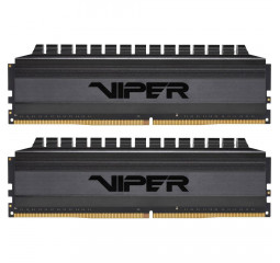 Оперативная память DDR4 32 Gb (3600 MHz) (Kit 16 Gb x 2) Patriot Viper 4 Blackout (PVB432G360C8K)