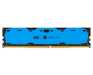 Оперативная память DDR4 16 Gb (2400 MHz) GOODRAM IRDM Blue (IR-B2400D464L17/16G)