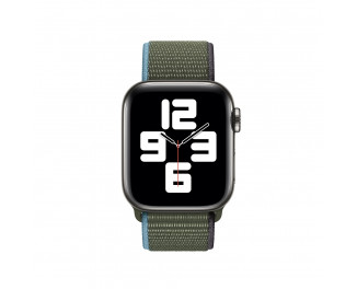 Нейлоновый ремешок для Apple Watch 38/40/41 mm Apple Sport Loop Inverness Green (MYA12)