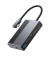 Адаптер USB Type-C > Hub  Baseus Magic Multifunctional 6-in-1 (USB, HDMI, SD/TF, Audio, PD) (CAHUB-DA0G) Gray