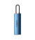 Адаптер USB Type-C > Hub  Baseus Metal Gleam Multi-functional 8-in-1 (PD, USB, HDMI, SD, RJ45) (WKWG000103) Blue