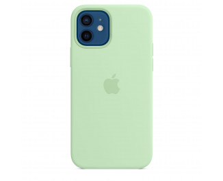 Чехол для Apple iPhone 12 / 12 Pro  Apple Silicone Case with MagSafe Pistachio (MK003)