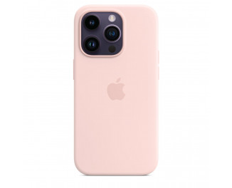 Чехол для Apple iPhone 14 Pro Max  Apple Silicone Case with MagSafe Chalk Pink (MPTT3)