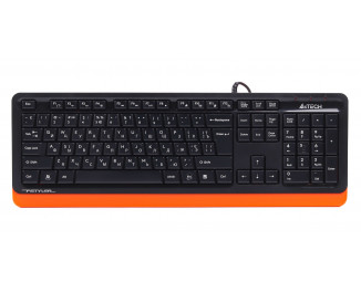 Клавиатура A4Tech Fstyler FKS10 Orange USB