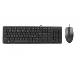 Клавиатура и мышь A4-Tech KK-3330S Black USB