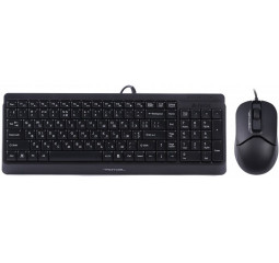 Клавиатура и мышь A4Tech F1512 Black USB