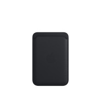Кожаный чехол-бумажник Apple iPhone Leather Wallet with MagSafe для iPhone Midnight (MM0Y3)