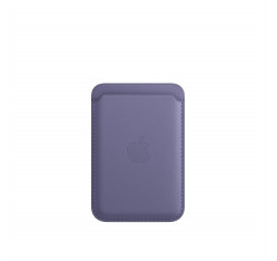 Кожаный чехол-бумажник Apple iPhone Leather Wallet with MagSafe для iPhone Wisteria (MM0W3)