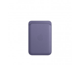 Кожаный чехол-бумажник Apple iPhone Leather Wallet with MagSafe для iPhone Wisteria (MM0W3)