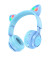 Наушники беспроводные hoco W39 Cat ear Blue