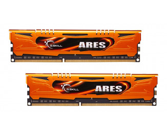 Оперативная память DDR3 16 Gb (1600 MHz) (Kit 8 Gb x 2) G.SKILL ARES Orange (F3-1600C10D-16GAO)