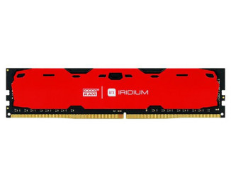 Оперативная память DDR4 16 Gb (2400 MHz) GOODRAM IRDM Red (IR-R2400D464L17/16G)