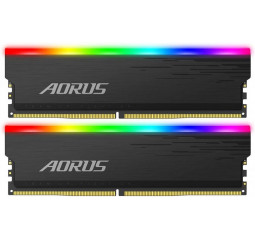 Оперативная память DDR4 16 Gb (3333 MHz) (Kit 8 Gb x 2) Gigabyte AORUS RGB Fusion 2.0 Memory boost (GP-ARS16G33)